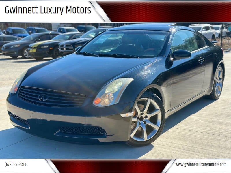 2004 Infiniti G35 for sale at Gwinnett Luxury Motors in Buford GA