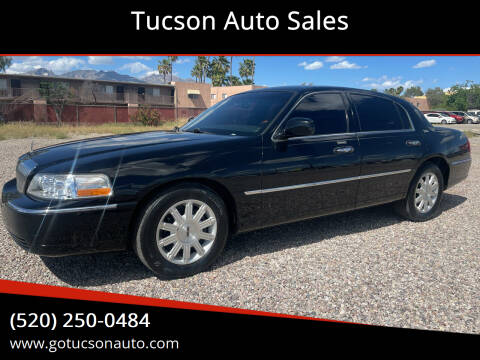 2011 Lincoln Town Car for sale at Tucson Auto Sales in Tucson AZ