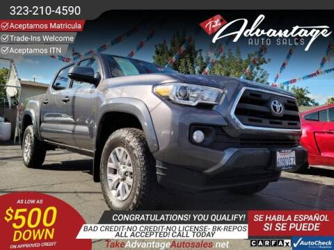 2017 Toyota Tacoma for sale at ADVANTAGE AUTO SALES INC in Bell CA