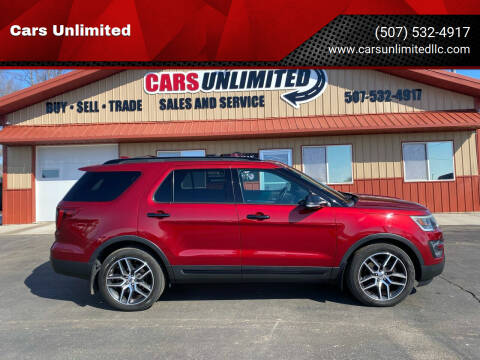 2016 Ford Explorer for sale at Cars Unlimited in Marshall MN