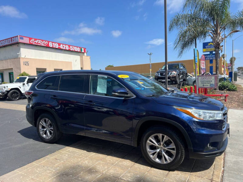 2015 Toyota Highlander XLE