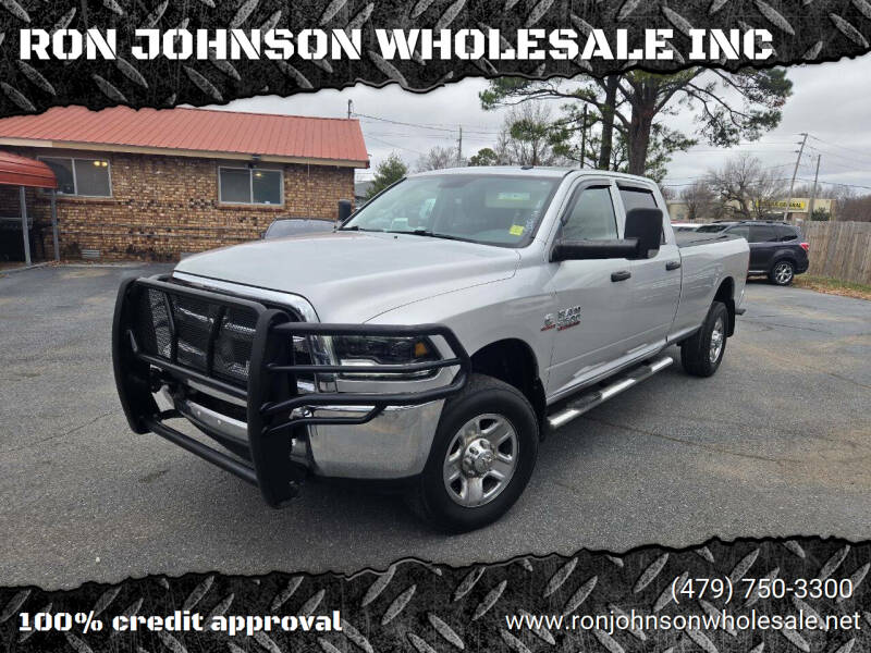 2016 RAM 2500 for sale at RON JOHNSON WHOLESALE INC in Springdale AR