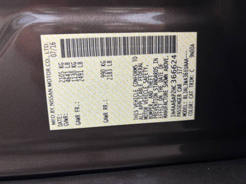 2017 Nissan Maxima 3.5 SV