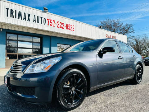 2007 Infiniti G35 for sale at Trimax Auto Group in Norfolk VA