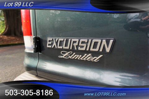 2001 Ford Excursion Limited