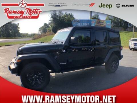 2021 Jeep Wrangler Unlimited for sale at RAMSEY MOTOR CO in Harrison AR