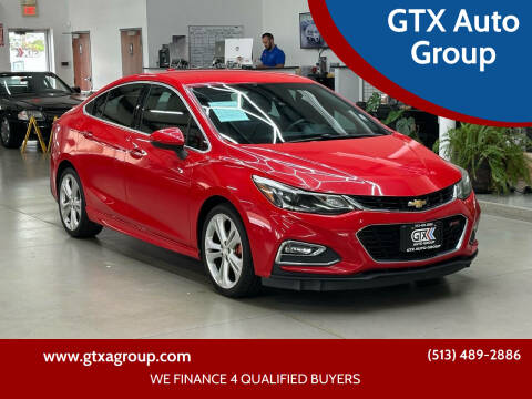 2016 Chevrolet Cruze for sale at GTX Auto Group in West Chester OH