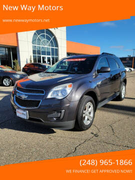 2014 Chevrolet Equinox for sale at New Way Motors in Ferndale MI