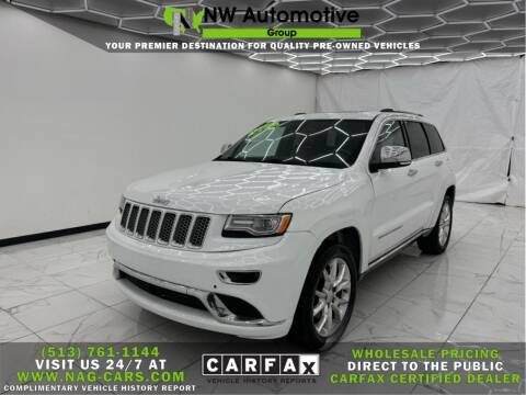 2014 Jeep Grand Cherokee for sale at NW Automotive Group in Cincinnati OH