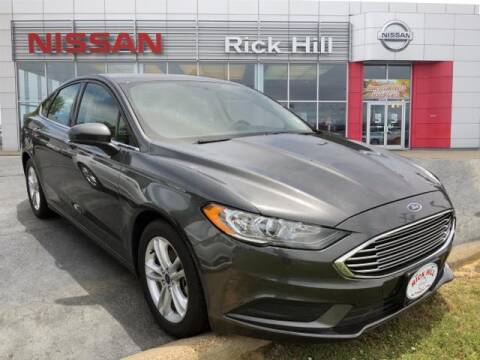 2018 Ford Fusion for sale at Rick Hill Auto Credit in Dyersburg TN