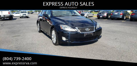 2009 Lexus IS 250 for sale at EXPRESS AUTO SALES in Midlothian VA