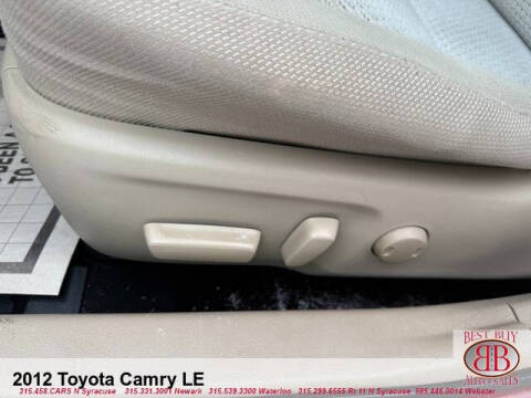 2012 Toyota Camry SE