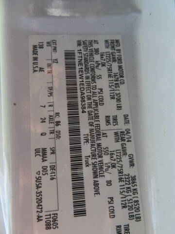 2014 Ford E-Series E-150