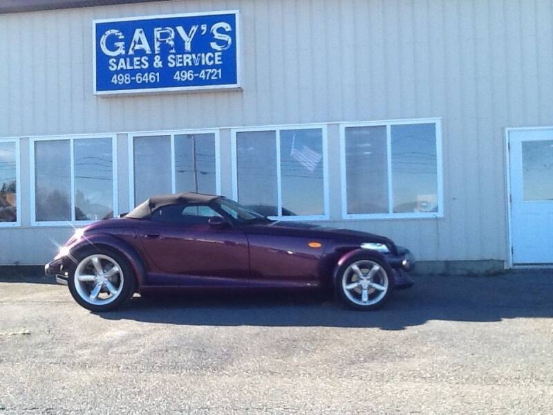 1999 Plymouth Prowler for sale at Garys Sales & SVC in Caribou ME