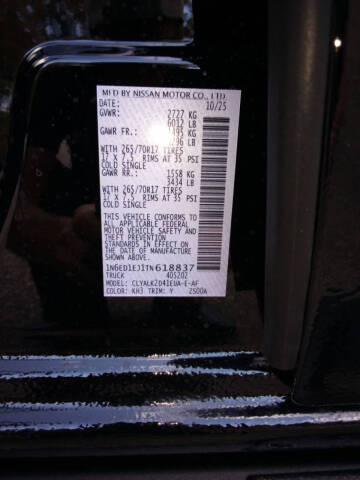 2026 Nissan Frontier PRO-X