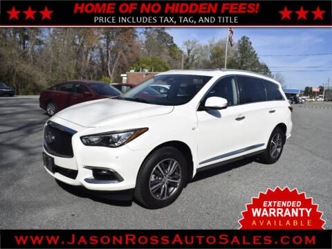 2018 Infiniti QX60 for sale at Jason Ross Auto Sales in Burlington NC