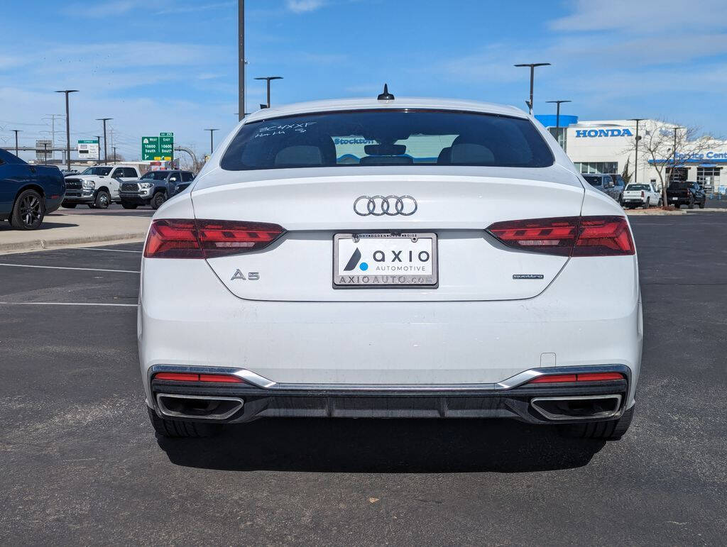 2021 Audi A5 Sportback for sale at Axio Auto Boise in Boise, ID