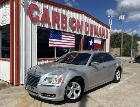 2012 Chrysler 300 for sale at Cars On Demand 2 in Pasadena TX