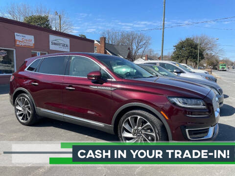 2019 Lincoln Nautilus for sale at SMART DEAL AUTO SALES INC in Graham NC