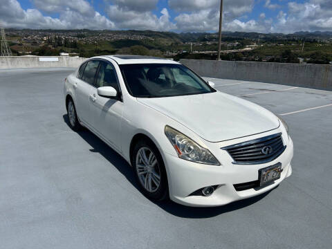 2011 Infiniti G37 Sedan for sale at KD AUTO SALES LLC in Aiea HI