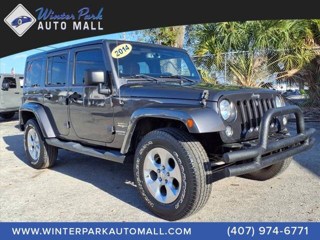 2014 Jeep Wrangler Unlimited for sale at Winter Park Auto Mall in Orlando, FL