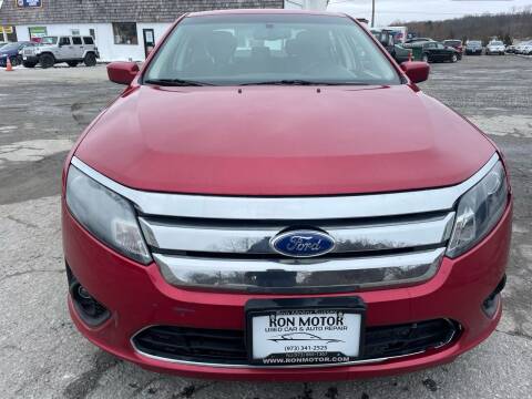 2011 Ford Fusion for sale at Ron Motor Inc. in Wantage NJ