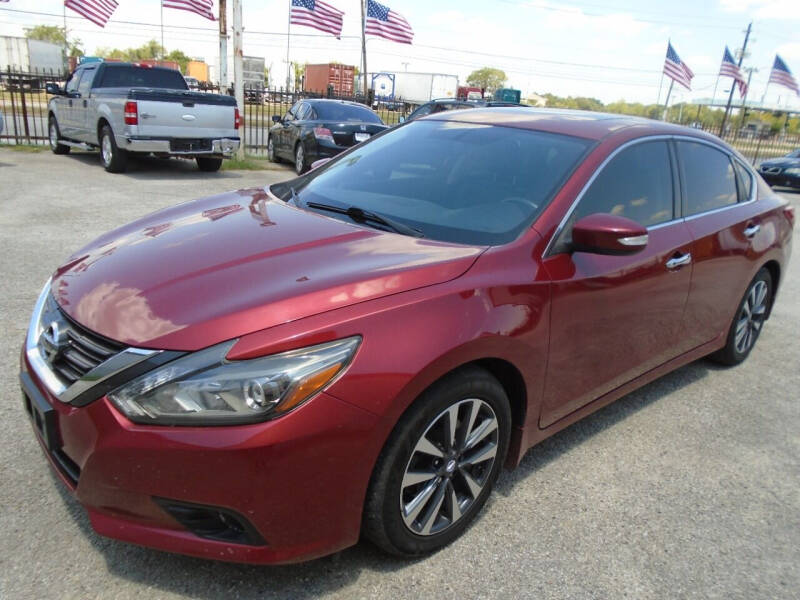 2016 Nissan Altima for sale at TEXAS HOBBY AUTO SALES in Houston TX