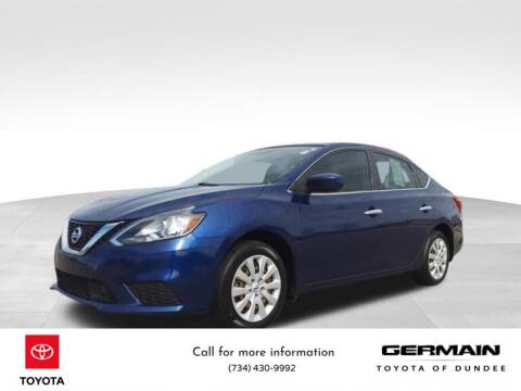 2019 Nissan Sentra for sale at GERMAIN TOYOTA OF DUNDEE in Dundee MI