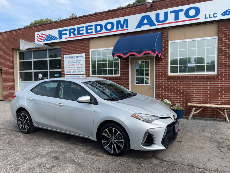 2017 Toyota Corolla for sale at FREEDOM AUTO LLC in Wilkesboro NC