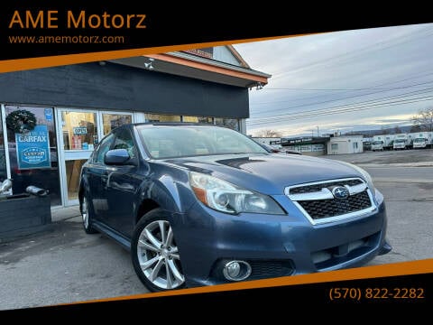 2013 Subaru Legacy for sale at AME Motorz in Wilkes Barre PA