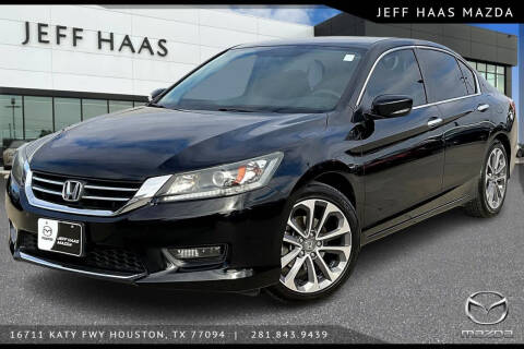 2014 Honda Accord for sale at JEFF HAAS MAZDA in Houston TX