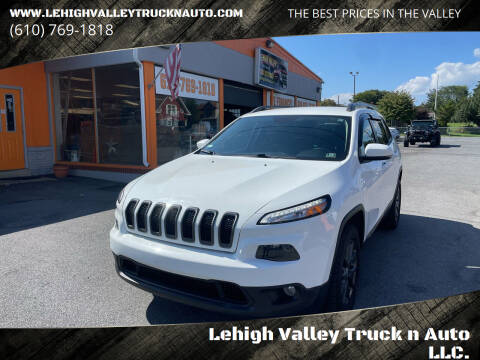 2017 Jeep Cherokee for sale at Lehigh Valley Truck n Auto LLC. in Schnecksville PA