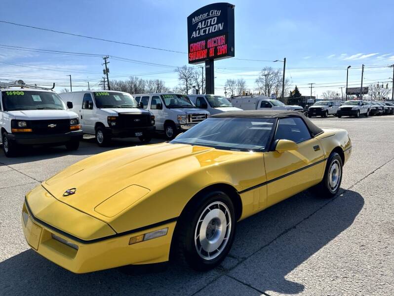 1987 Chevrolet Corvette for sale in Fraser, MI