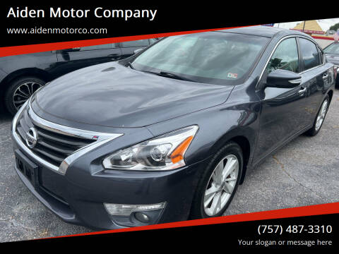2013 Nissan Altima for sale at Aiden Motor Company in Portsmouth VA