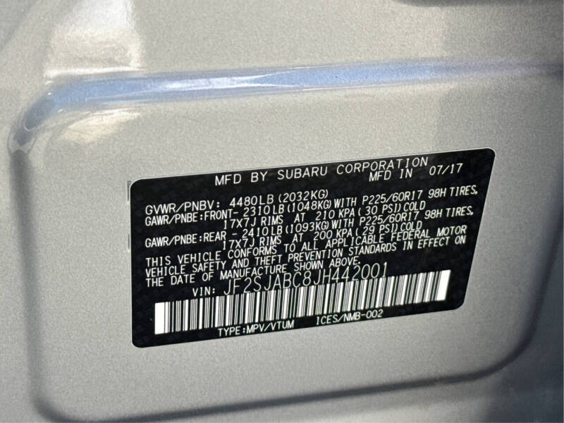 2018 Subaru Forester 2.5i