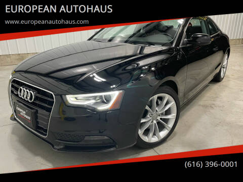 2013 Audi A5 for sale at EUROPEAN AUTOHAUS in Holland MI