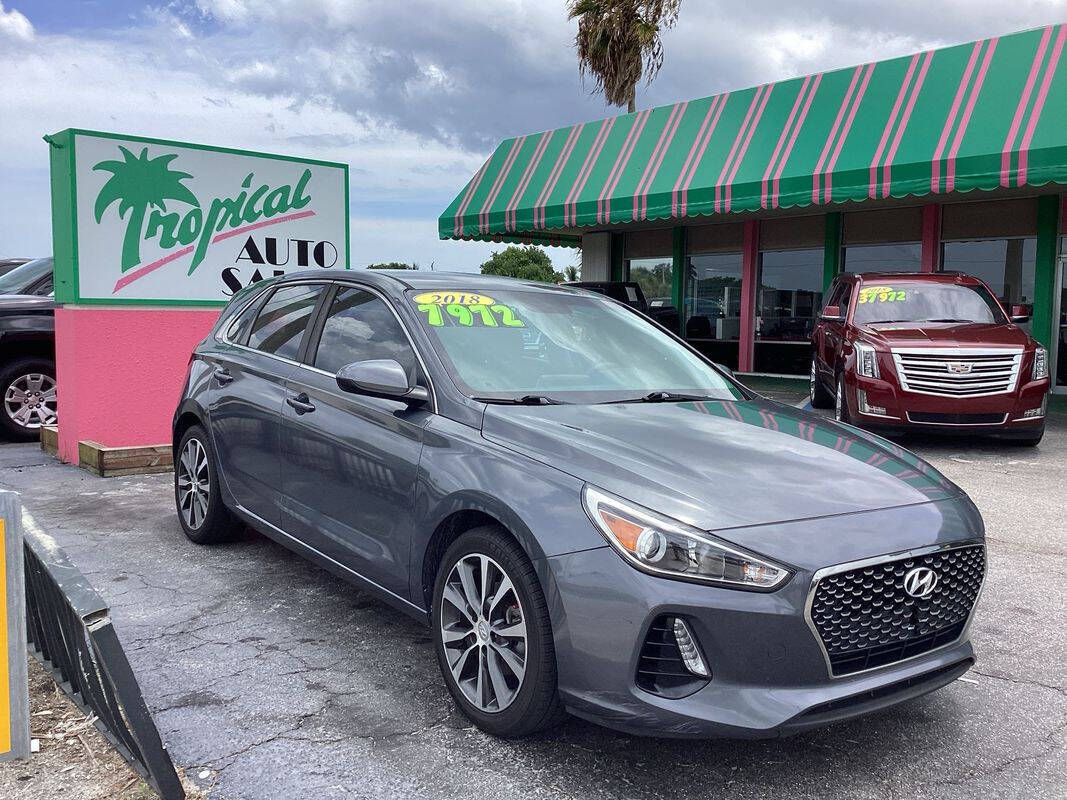 2018 Hyundai ELANTRA GT for sale at Tropical Auto Sales in North Palm Beach, FL