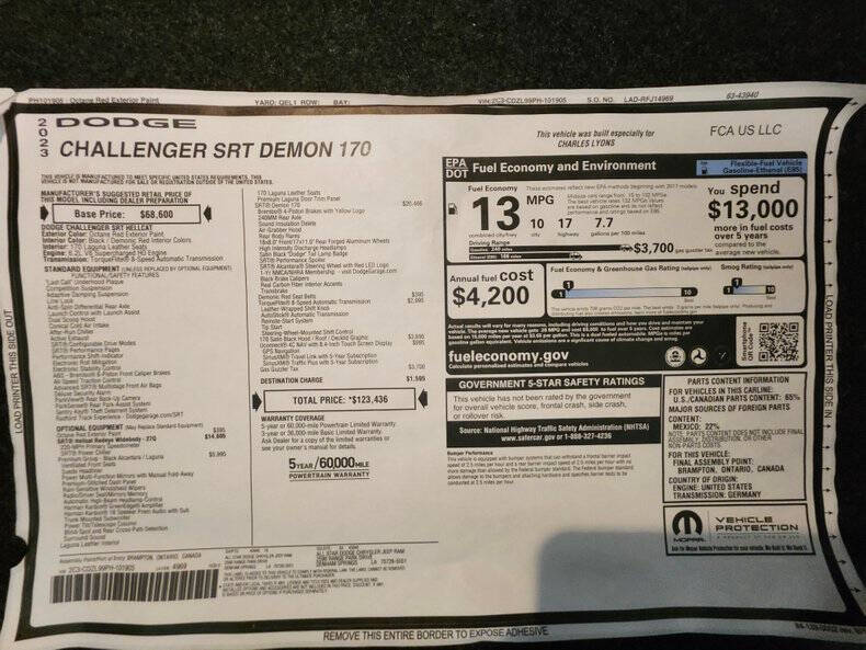 2023 Dodge Challenger