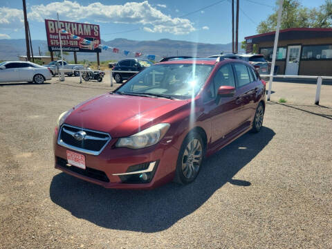 2015 Subaru Impreza for sale at Bickham Used Cars in Alamogordo NM