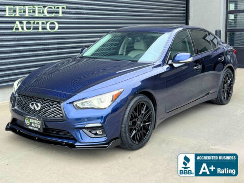 2021 Infiniti Q50 for sale at Effect Auto in Omaha NE