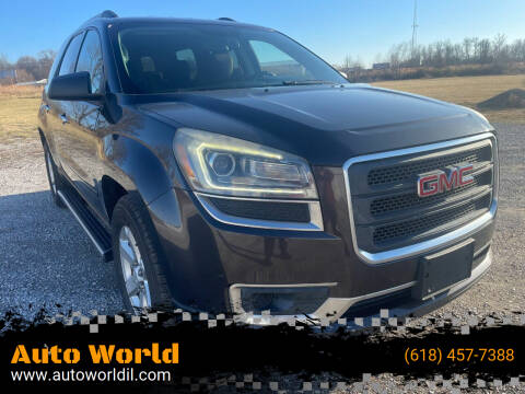 2013 GMC Acadia for sale at Auto World in Carbondale IL