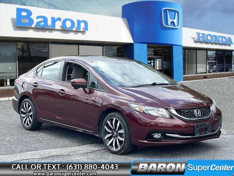 2015 Honda Civic for sale at Baron Super Center in Patchogue NY