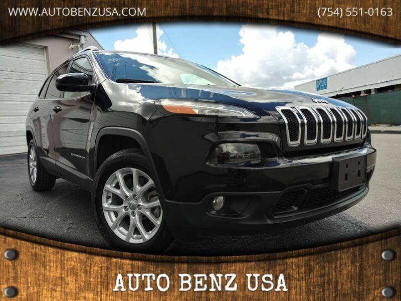 2018 Jeep Cherokee for sale at AUTO BENZ USA in Fort Lauderdale FL