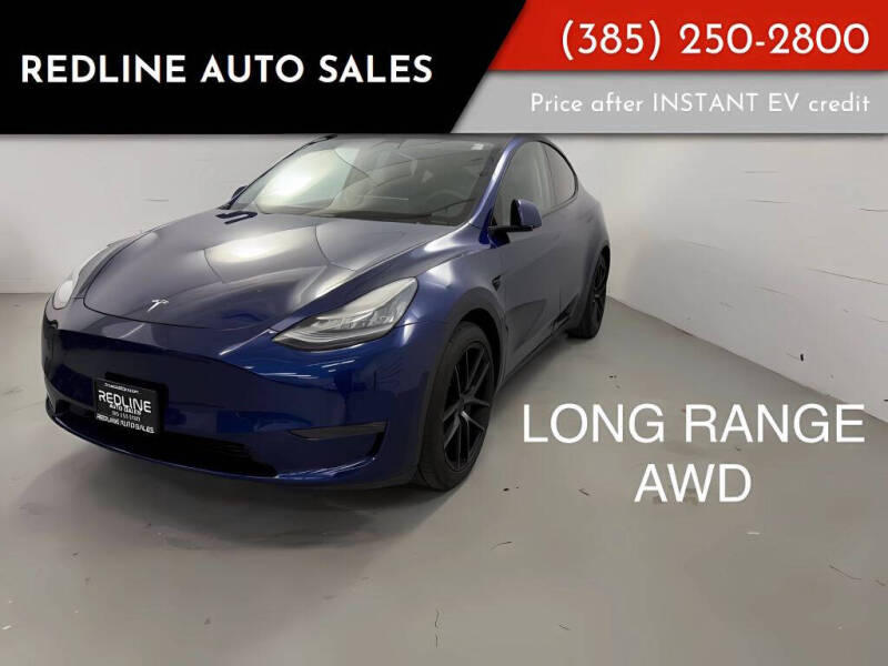 2020 Tesla Model Y for sale at Redline Auto Sales in Draper UT