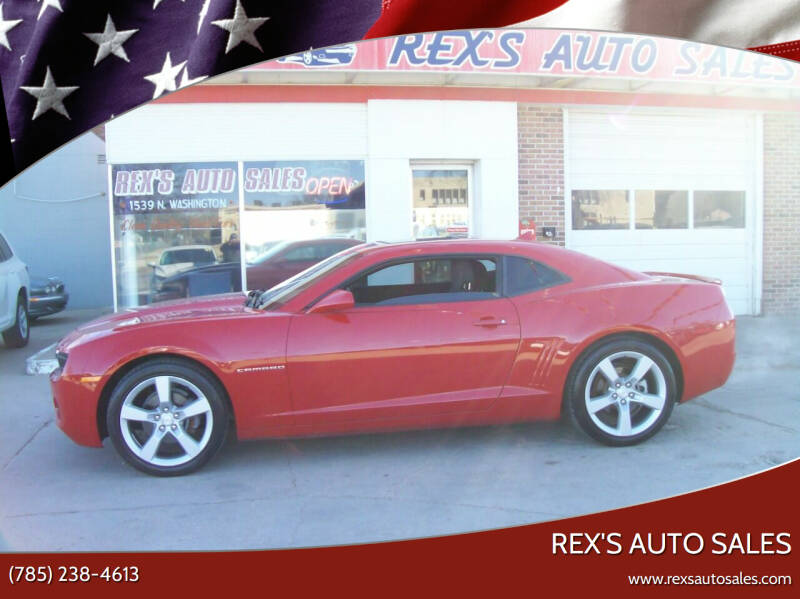 2012 Chevrolet Camaro for sale at Rex's Auto Sales in Junction City KS