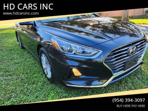 2019 Hyundai Sonata for sale at HD CARS INC in Hollywood FL