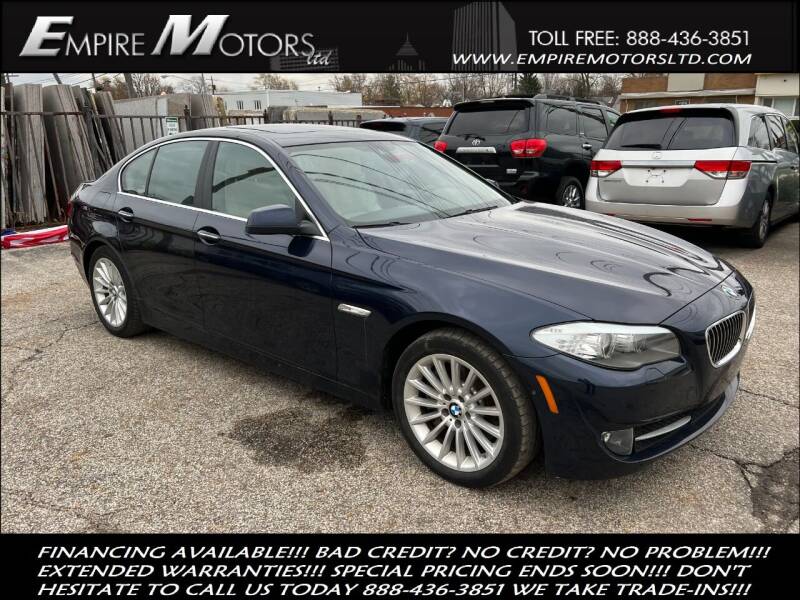 2013 BMW 5 Series for sale at Empire Motors LTD in Cleveland OH