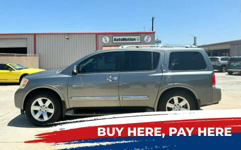 2013 Nissan Armada for sale at AUTOMOTION in Corpus Christi TX