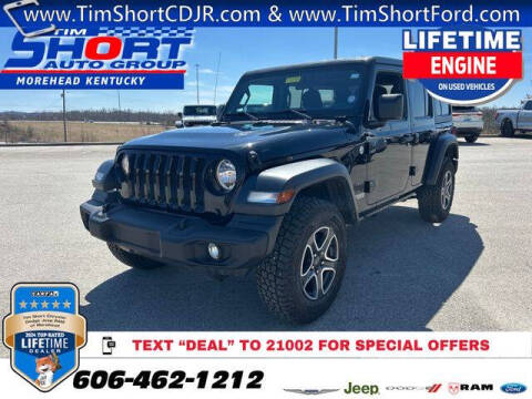2021 Jeep Wrangler Unlimited for sale at Tim Short Chrysler Dodge Jeep RAM Ford of Morehead in Morehead KY