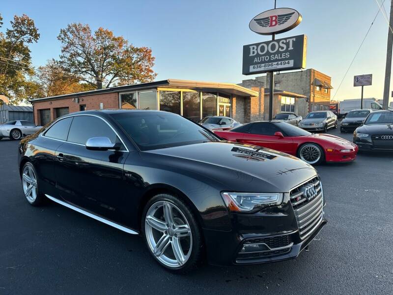 2014 Audi S5 for sale at BOOST AUTO SALES in Saint Louis MO